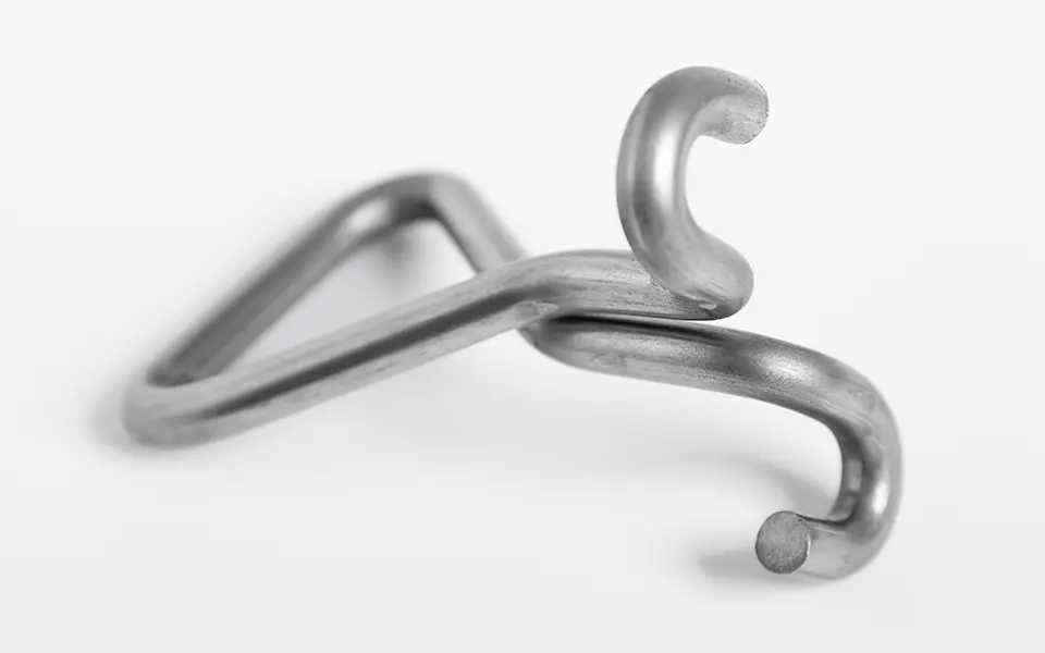 Massives gebogenes Drahtbauteil